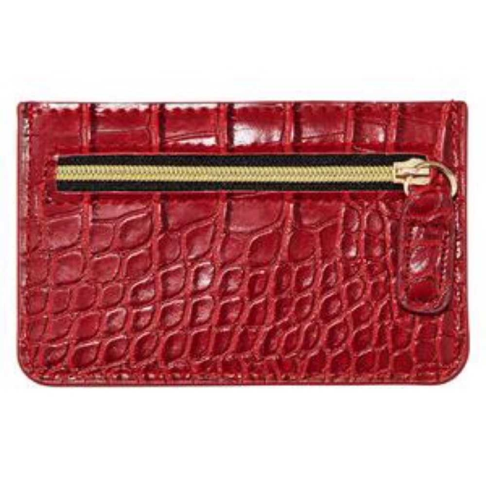 B-Low The Belt | Red Crocodile Card Wallet - Picture 3 of 8